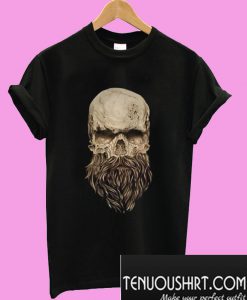 A skull and a beard T-Shirt