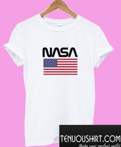 American Flag NASA T-Shirt