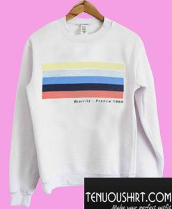 Biarritz France 1990 Sweatshirt