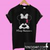 Breast cancer Mickey Mouse Kidney Awareness T-Shirt