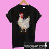 Chicken Light Christmas T-Shirt