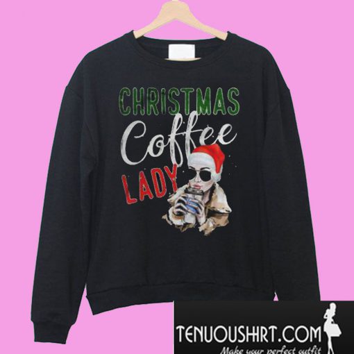 Christmas Coffee Lady Sweatshirt