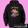 Christmas is magical Santa Claus riding unicorn Hoodie