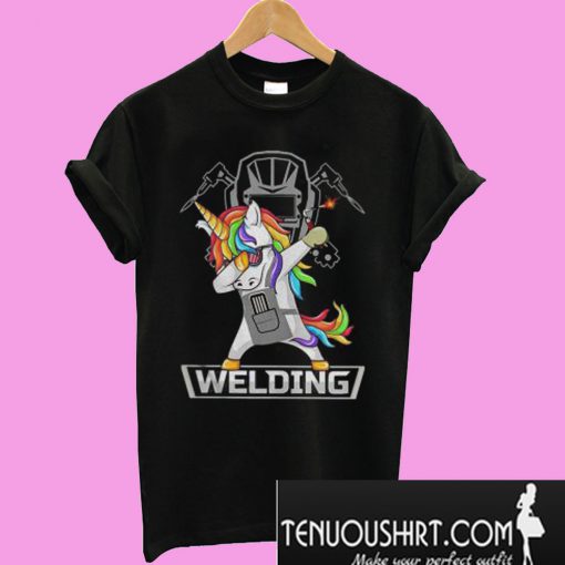 Dabbing unicorns welder T-Shirt