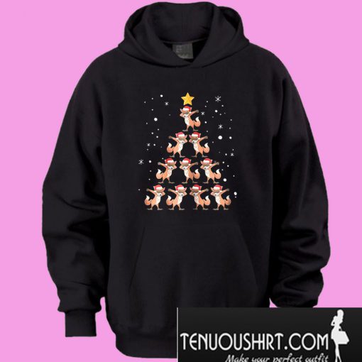 Fox Christmas tree Hoodie