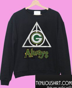 Green Bay Packers Deathly Hallows Always Sweatshirt