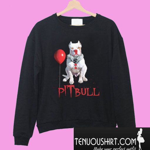 Halloween Pitbull Pennywise Sweatshirt