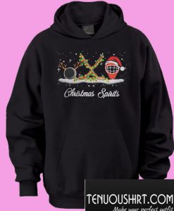 Hockey Christmas spirits Hoodie