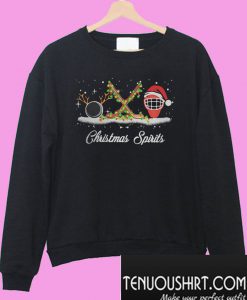 Hockey Christmas spirits Sweatshirt