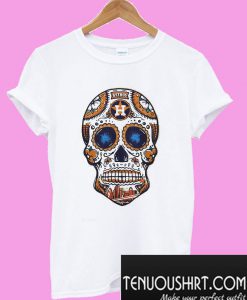 Houston Astros Skull T-Shirt