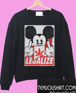 Mickey Canada Legalize Sweatshirt