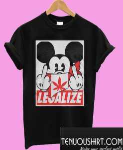 Mickey Canada Legalize T-Shirt