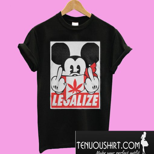 Mickey Canada Legalize T-Shirt