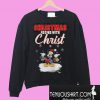Mickey – Christmas Begins With Christ Sweatshirt