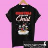 Mickey – Christmas Begins With Christ T-Shirt