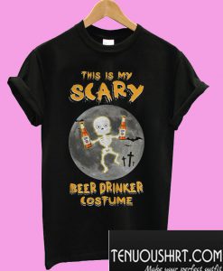 Miller Lite This is my scary beer drinker costume T-Shirt