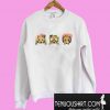 Monkey Emoji Sweatshirt