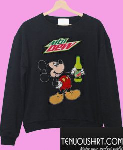 Mountain Dew Mickey Mouse Sweatshirt