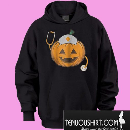 Nurse pumpkins halloween Hoodie