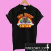 Rainbow cat not today Satan T-Shirt
