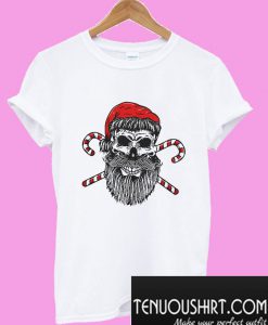 Santa skull Christmas T-Shirt