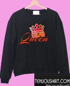 Selfie Queen Crown Sweatshirt