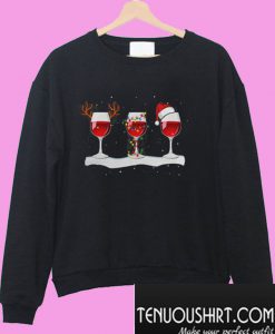 Special Christmas wine Sweatshirt