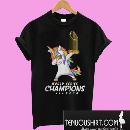 Unicorn Boston Red Sox World Series Champions 2018 T-Shirt