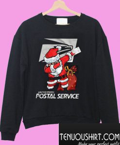 United States Postal Service Santa Claus Dabbing Christmas Sweatshirt