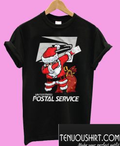 United States Postal Service Santa Claus Dabbing Christmas T-Shirt