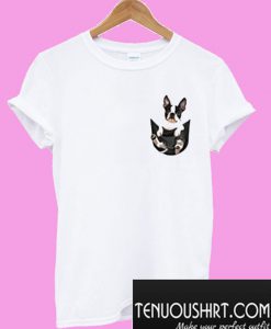 Boston terrier pocket T-Shirt