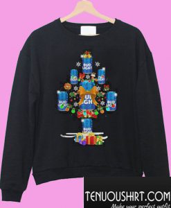 Bud Light Christmas tree Sweatshirt