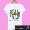 Charlie Brown Snoopy and friends Christmas time is here T-Shirt
