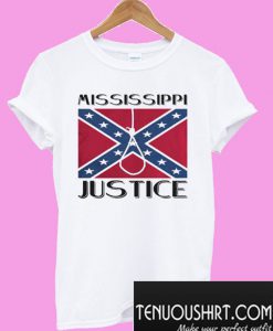 Confederate Flag Mississippi Justice T-Shirt