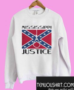 Confederate Flag Mississippi Justice Sweatshirt