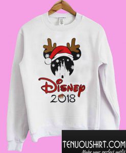 Disney Mickey Mouse reindeer Christmas Sweatshirt