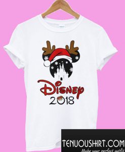 Disney Mickey Mouse reindeer Christmas T-Shirt