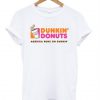 Dunkin donuts america runs on dunkin T-shirt