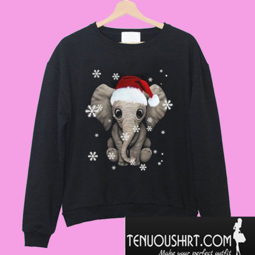 Elephant Christmas Ugly Sweatshirt