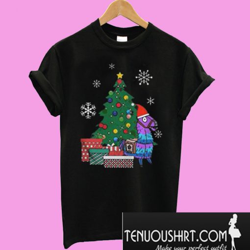 Fortnite Loot Llama Christmas T-Shirt