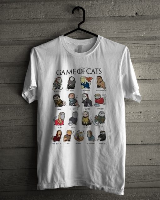 Game of cats T-shirt