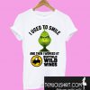 Grinch I used to smile and then I worked at Buffalo Wild Wings T-Shirt