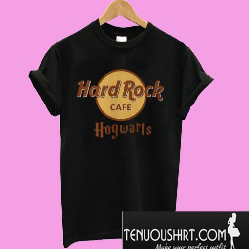 Harry Potter hard Rock cafe Hogwarts T-Shirt