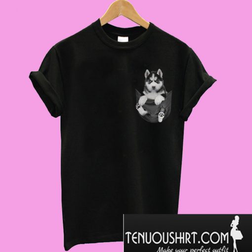 Husky Tiny Pocket T-Shirt