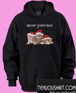 Meowy Christmas Hoodie