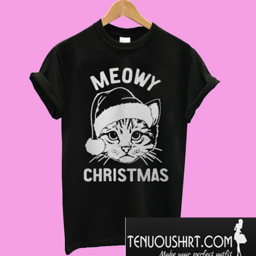 Meowy Christmas T-Shirt