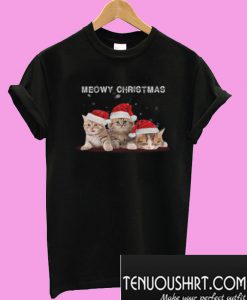 Meowy Christmas T-Shirt