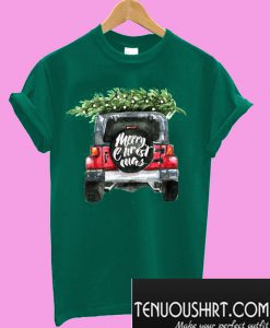 Merry Christmas Jeep Christmas T-Shirt