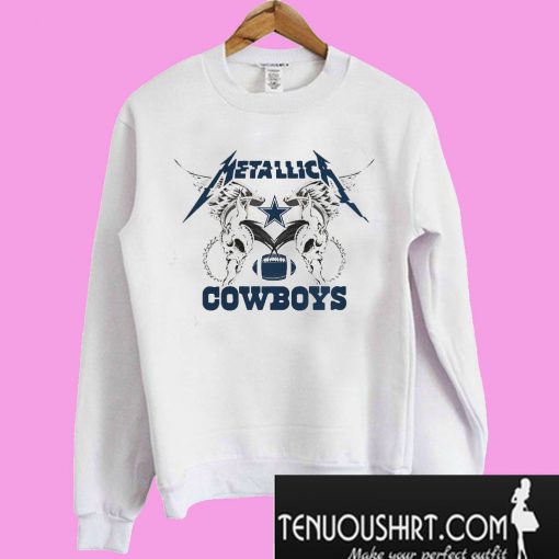 Metallica Dallas Cowboys Sweatshirt