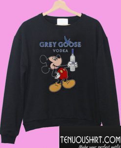 Mickey Mouse Grey Goose Vodka Sweatshirt